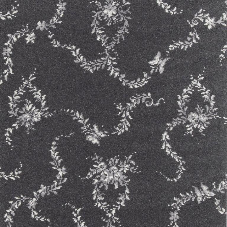 Brintons Classic Florals Nouveau 10/50363 Toile Papillon Grey Carpet