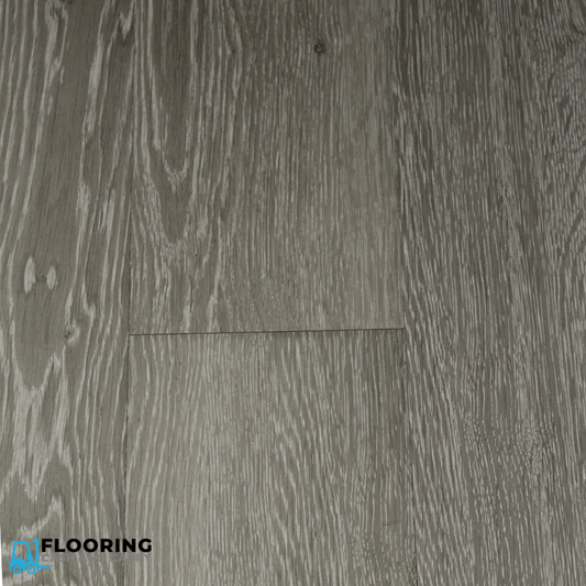 High Gloss Light Grey Oak 8.3mm Laminate Flooring