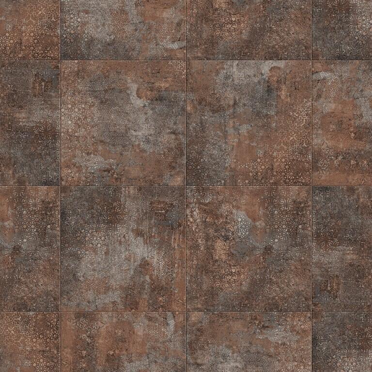 Polyflor Expona Design Stone And Abstract Pur 9141 Rusted Stencil Concrete Luxury Vinyl Flooring
