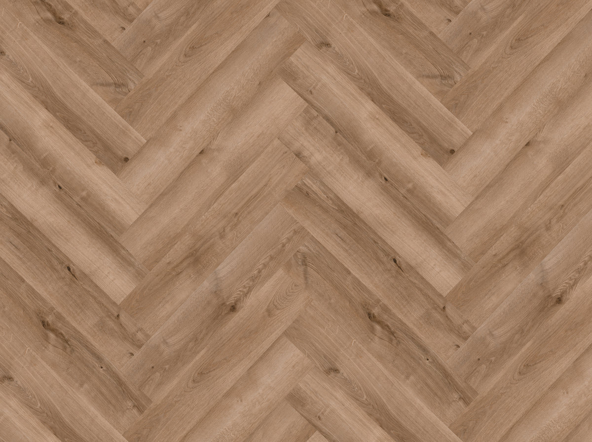 Alva Herringbone French Oak Luxury Vinyl Flooring