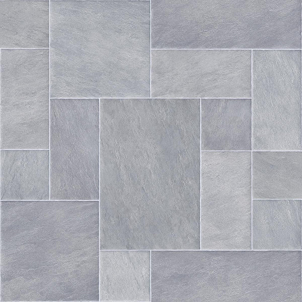 Athena Vinyl Flagstaff Grey Vinyl Flooring