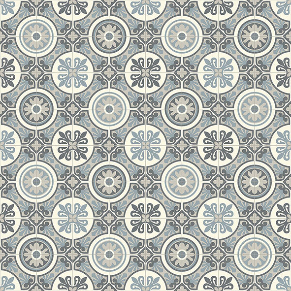 Triton Vinyl Deco Azure Vinyl Flooring