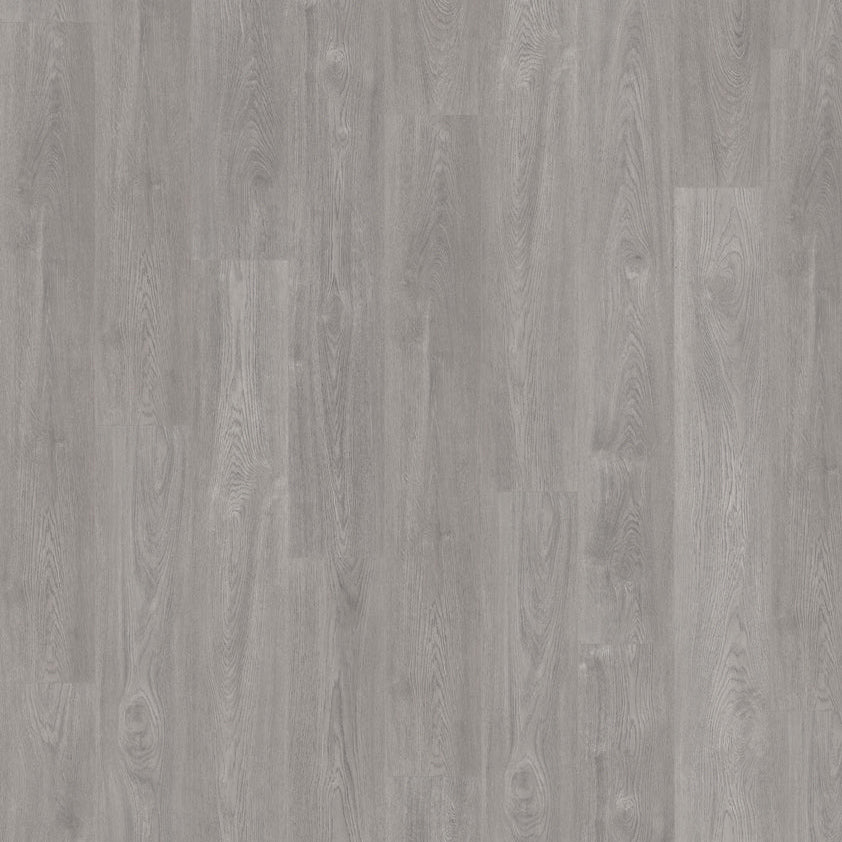 A close up of Finfloor 12 Grey Kalmar Oak 3AN 12mm Laminate Flooring