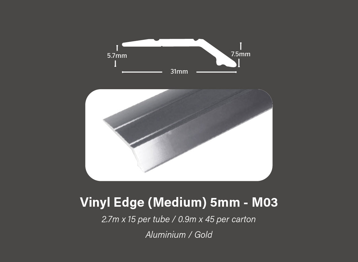 Gripperrods Metals 0.9 Full Tubes M03.a Ali Vinyl Edge Medium
