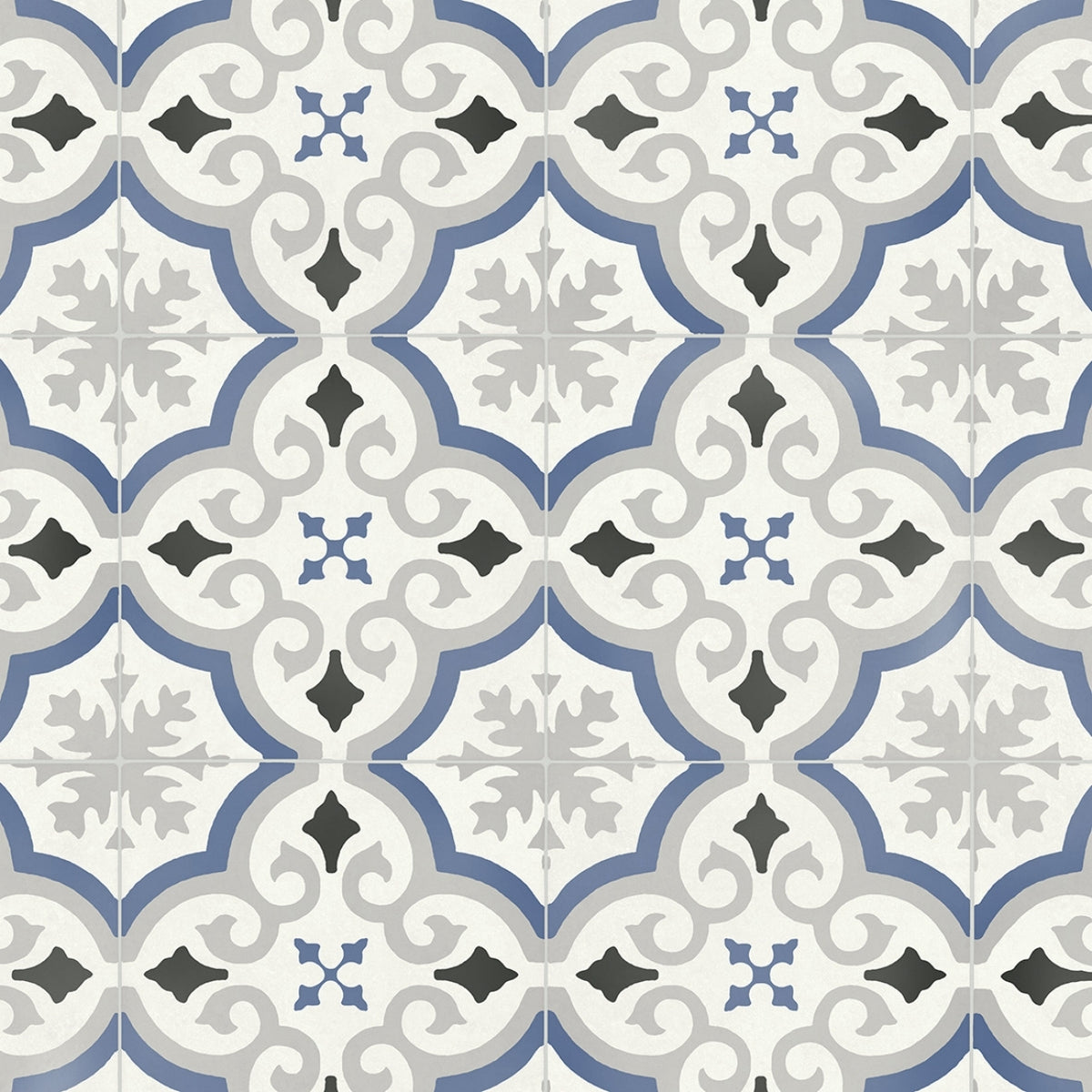 Zappa Heritage Tile Vinyl Flooring