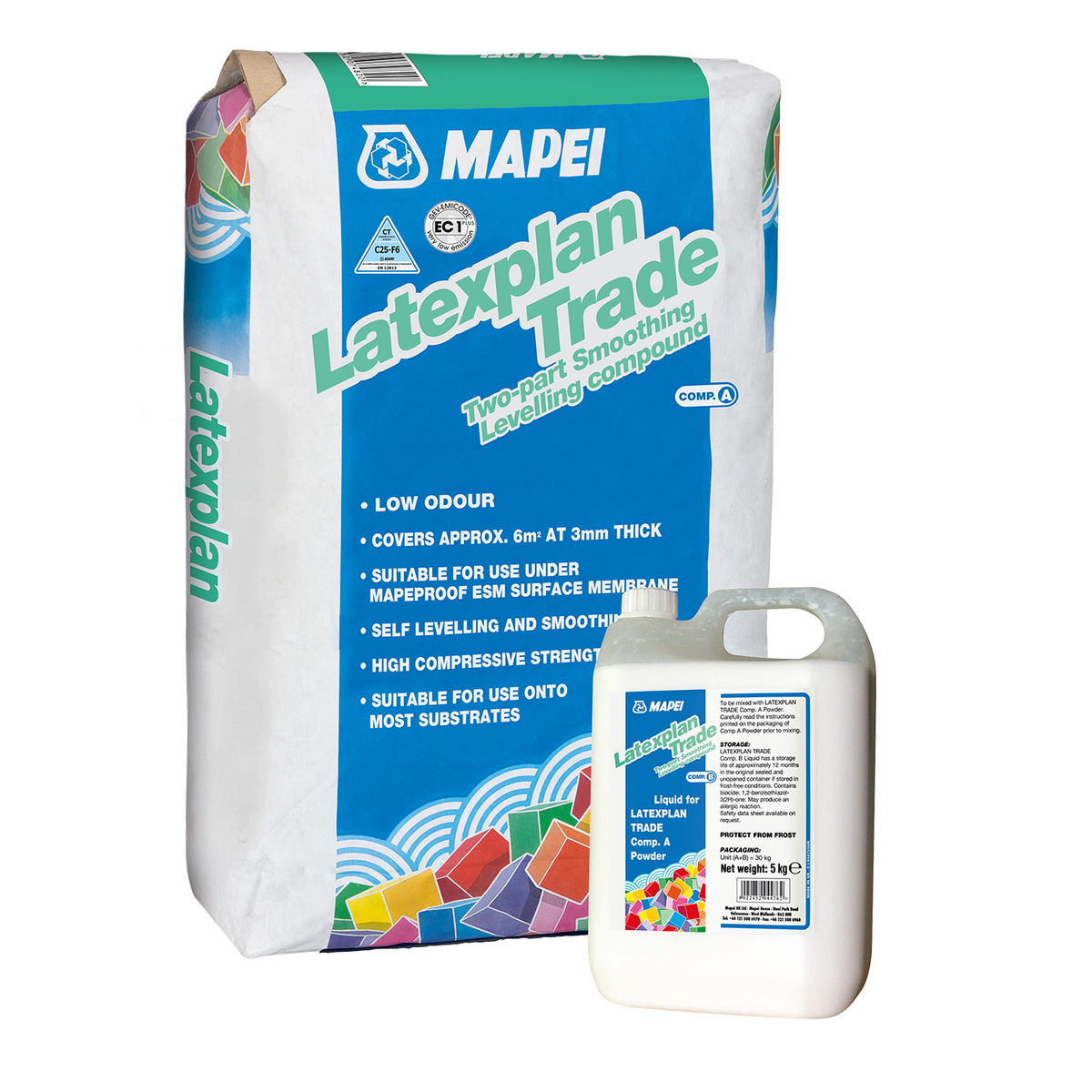 Mapei Screeds Latexplan Trade 25kg (bag)