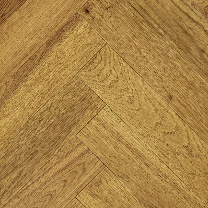 Cotswold Herringbone Brushed UV Laquered Antique Haze HB-2 Engineered Wood Flooring