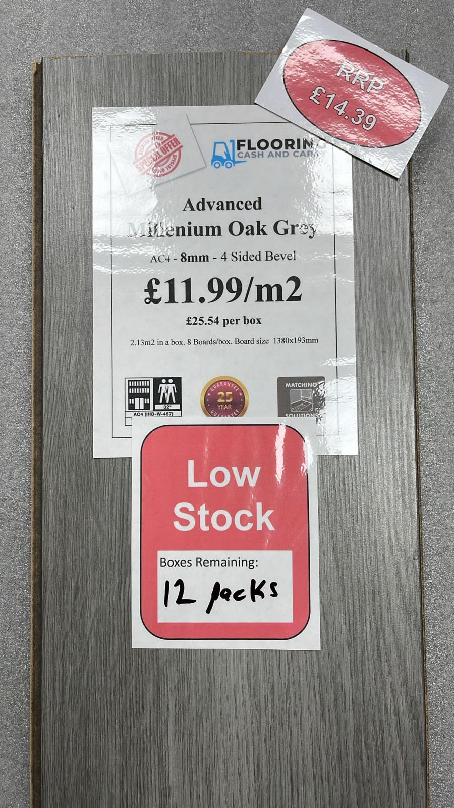 Advanced Millenium Oak Grey