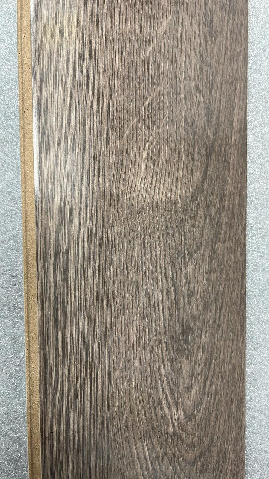 High Gloss Grey Oak 8mm Laminate Flooring