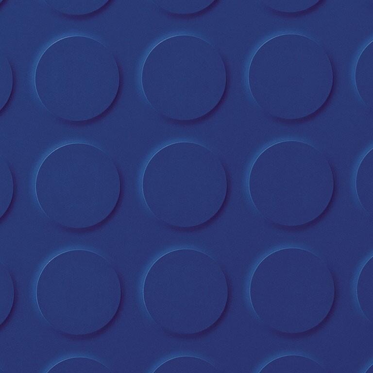 Polyflor Saarfloor Noppe Stud 019 Cobalt Commercial Flooring