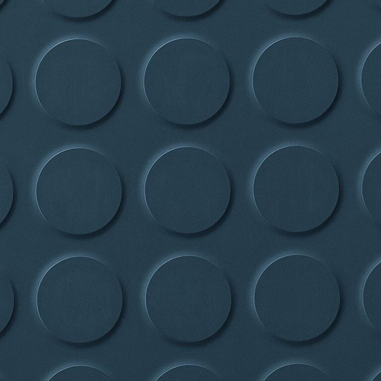 Polyflor Saarfloor Noppe Stud 191 Deep Blue Commercial Flooring