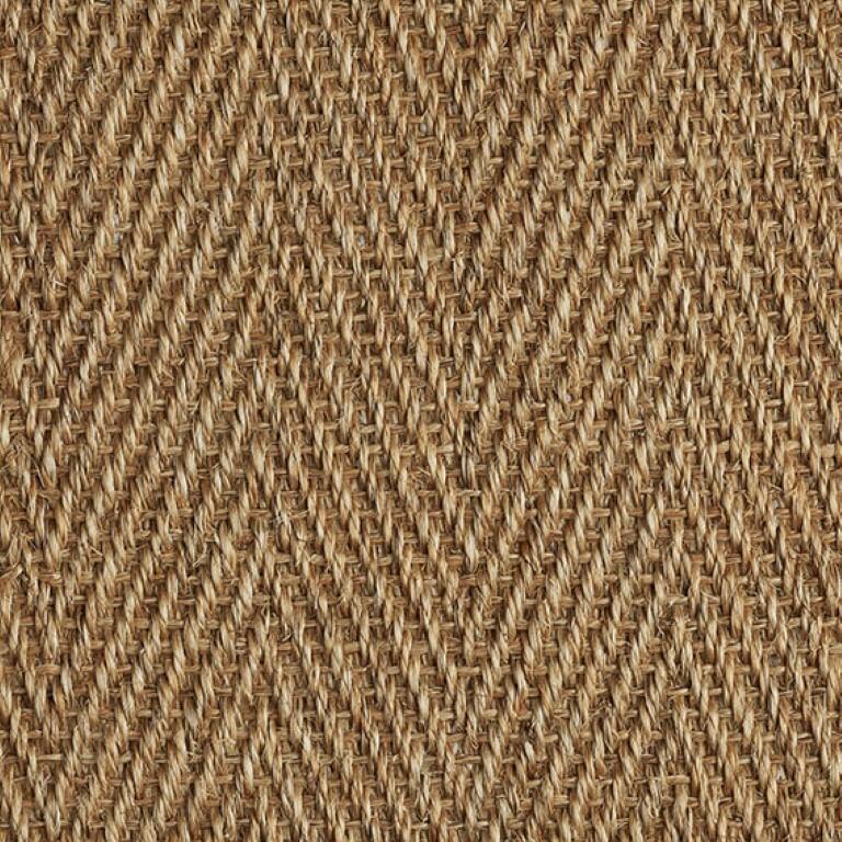 Kersaint Cobb Sisal Herringbone Amber Carpet