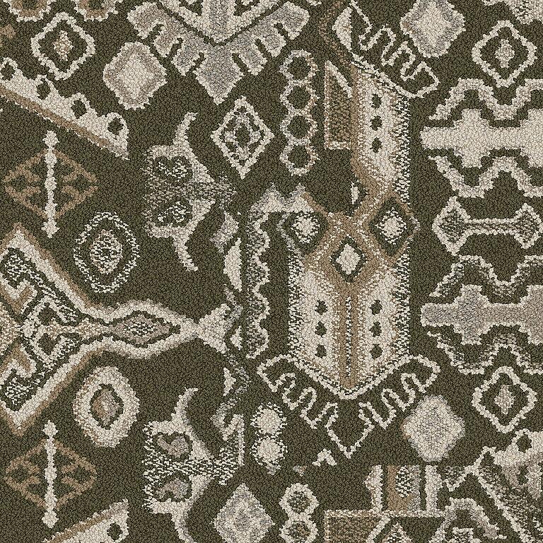Interface Reeling 108236 Avocado Carpet Tiles