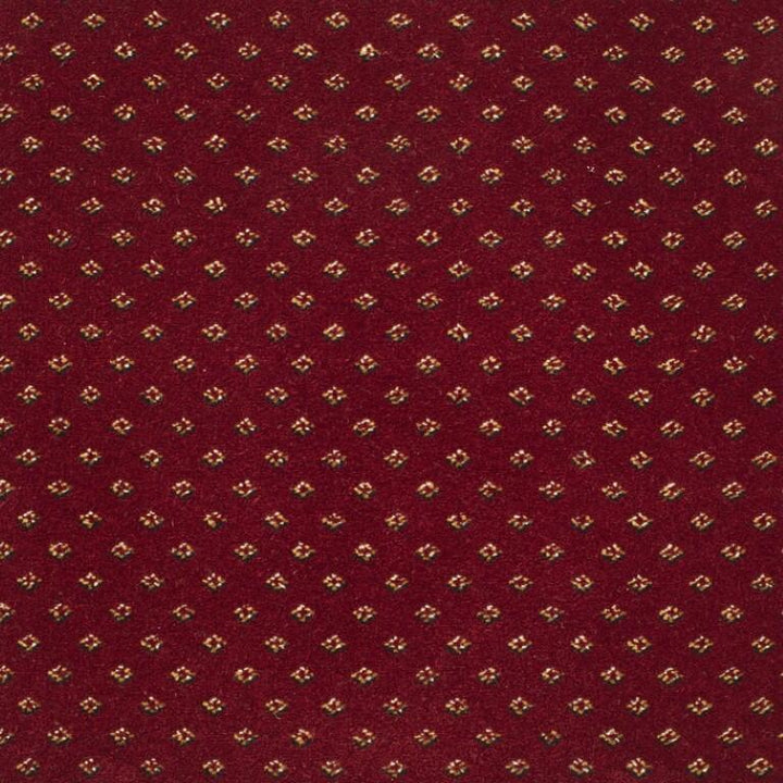 Brintons Royal Marquis Collection 1/50346 Diamond Burgundy Red Carpet
