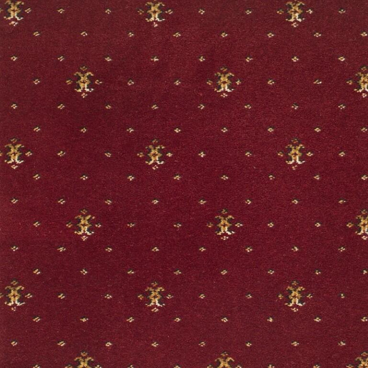 Brintons Royal Marquis Collection 1/50347 Coronet Burgundy Red Carpet