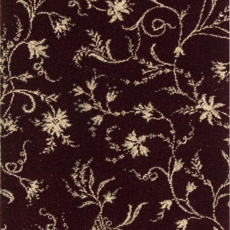 Brintons Classic Florals Nouveau 1/50366 Parterre Red Carpet