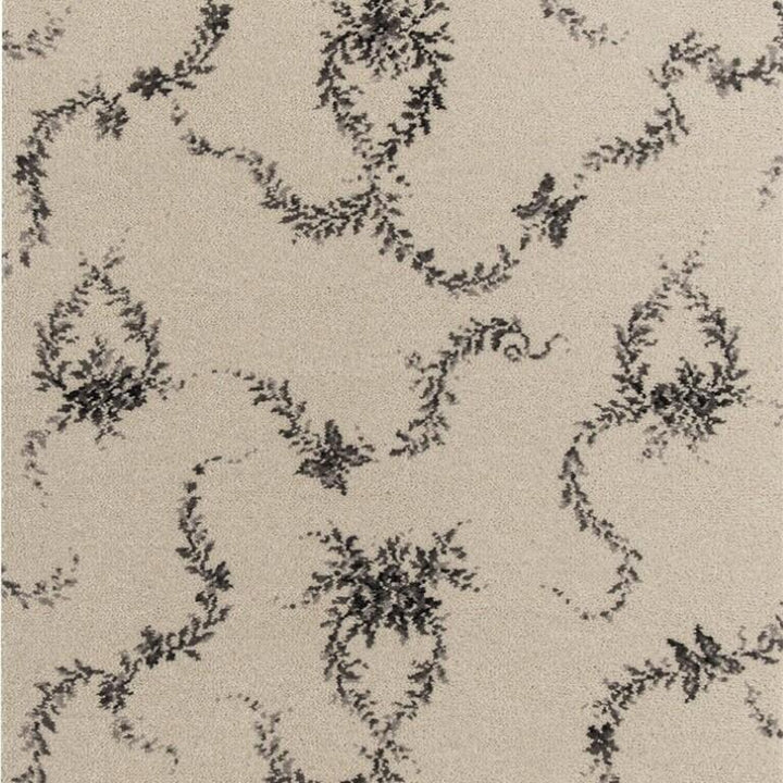 Brintons Classic Florals Nouveau 10/50364 Toile Papillon Silver Carpet