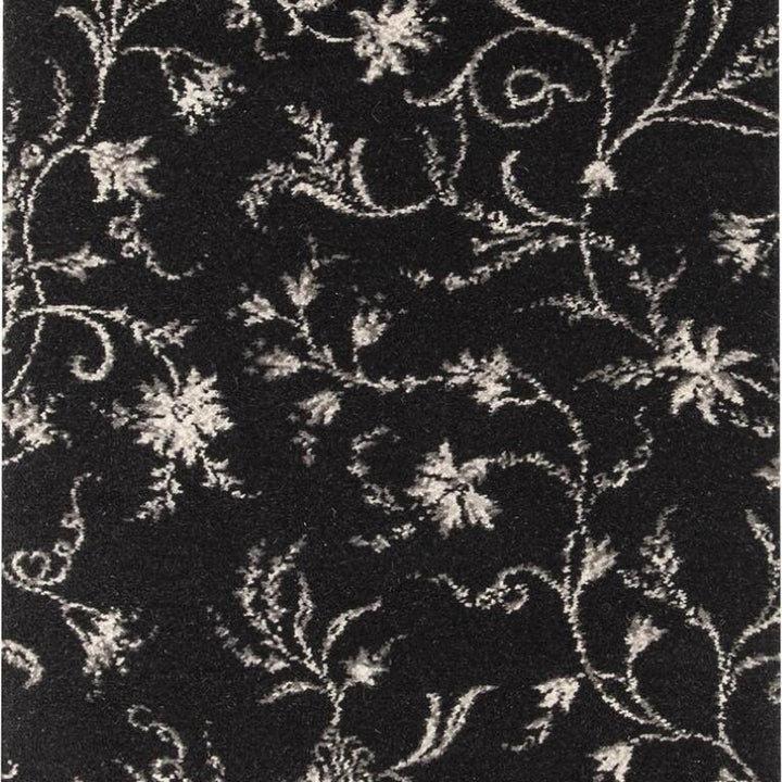 Brintons Classic Florals Nouveau 10/50366 Parterre Charcoal Carpet