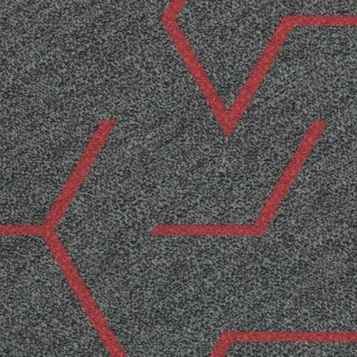 Forbo Flotex Triad Planks 131011 Alias Red Line Commercial Flooring