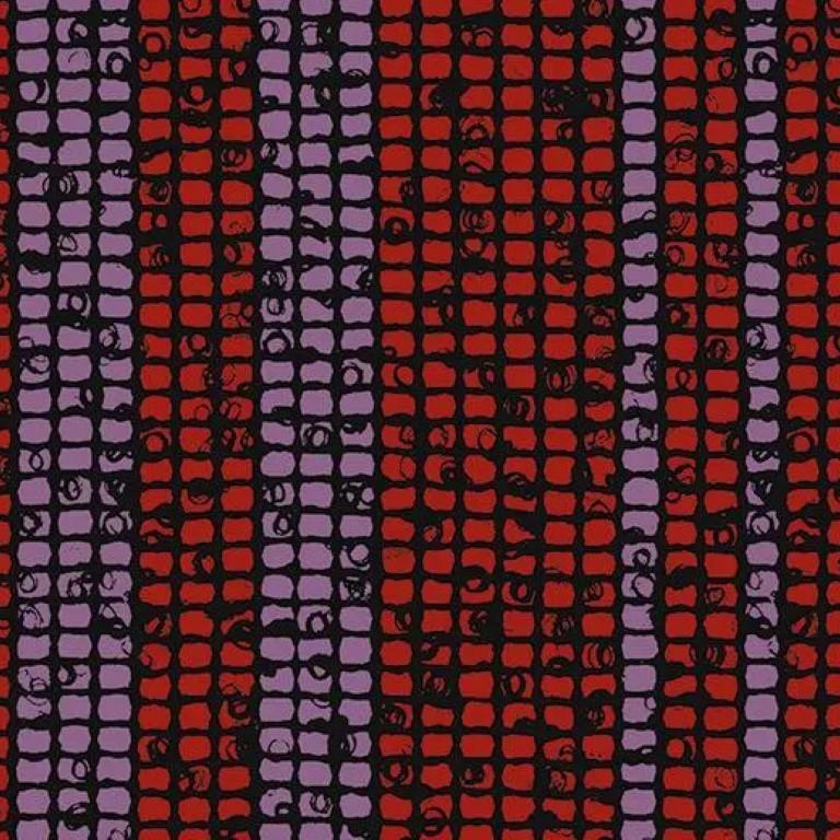 Forbo Flotex Created By Tibor Reich Mosaic 980412 Mosaic Raspberry Stripe Commercial Flooring