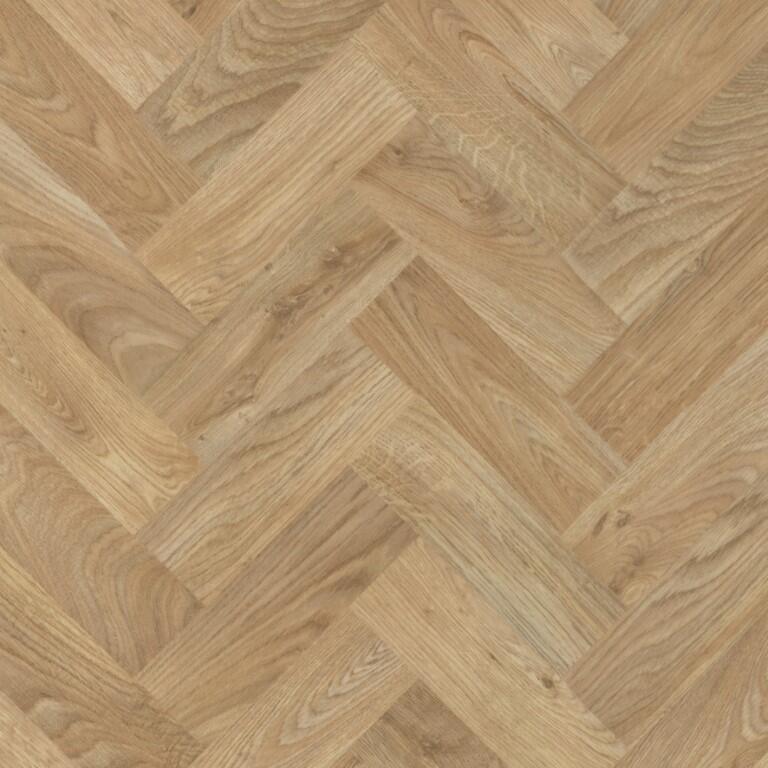 Polyflor Designatex Pur 2136 Laurel Oak Parquet Vinyl Flooring