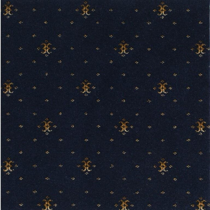 Brintons Royal Marquis Collection 3/50347 Coronet French Navy Carpet