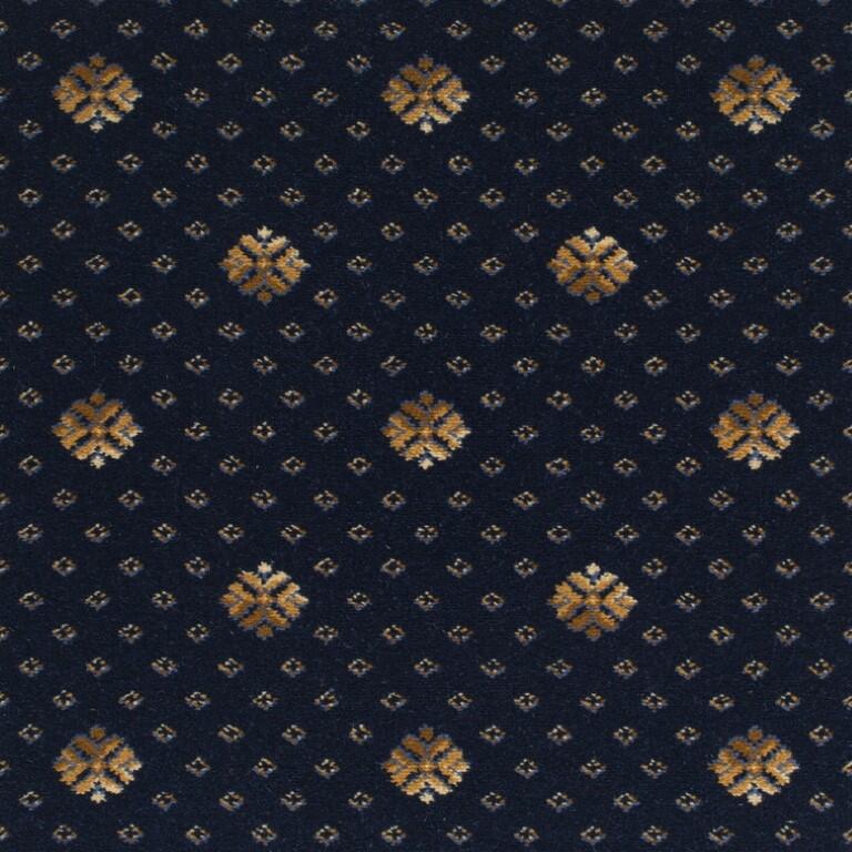 Brintons Royal Marquis Collection 3/50345 Flake French Navy Carpet