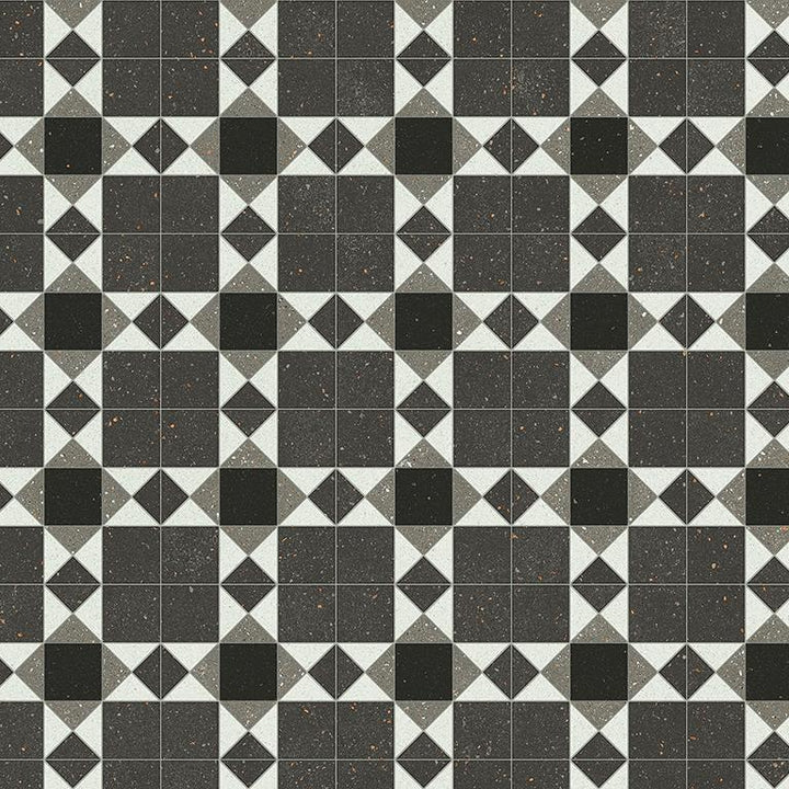Polyflor Architex Pur 3415 Heritage Tile Vinyl Flooring