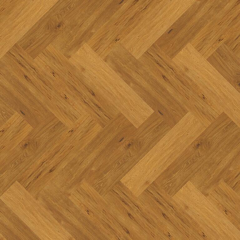 Polyflor Expona Commercial Wood Pur 4121 Saffron Oak Parquet Luxury Vinyl Flooring