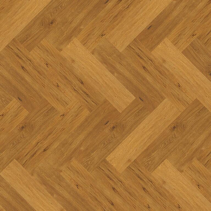Polyflor Expona Commercial Wood Pur 4121 Saffron Oak Parquet Luxury Vinyl Flooring