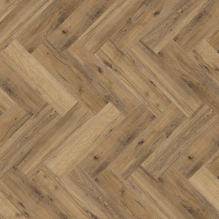 Polyflor Expona Commercial Wood Pur 4126 Everglade Oak Parquet Luxury Vinyl Flooring