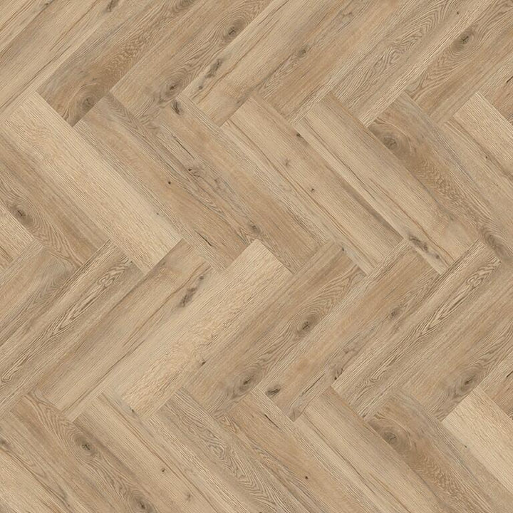 Polyflor Expona Commercial Wood Pur 4128 Oiled Oak Parquet Luxury Vinyl Flooring