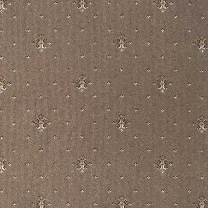 Brintons Royal Marquis Collection 8/50347 Coronet Tawny Brown Carpet