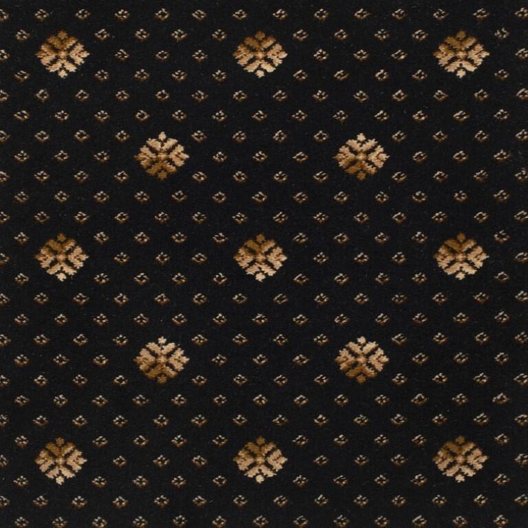 Brintons Royal Marquis Collection 9/50345 Flake Intense Black Carpet