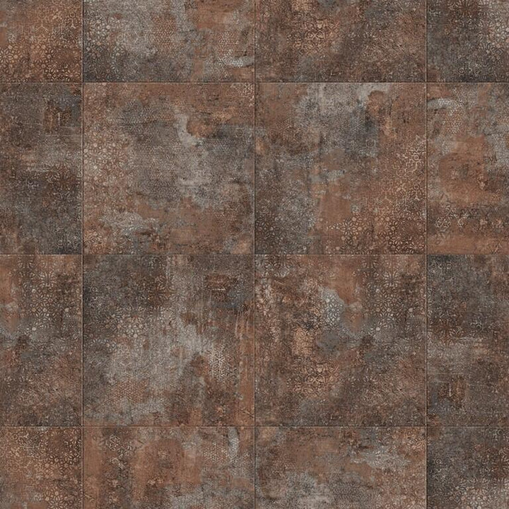 Polyflor Expona Design Stone And Abstract Pur 9141 Rusted Stencil Concrete Luxury Vinyl Flooring