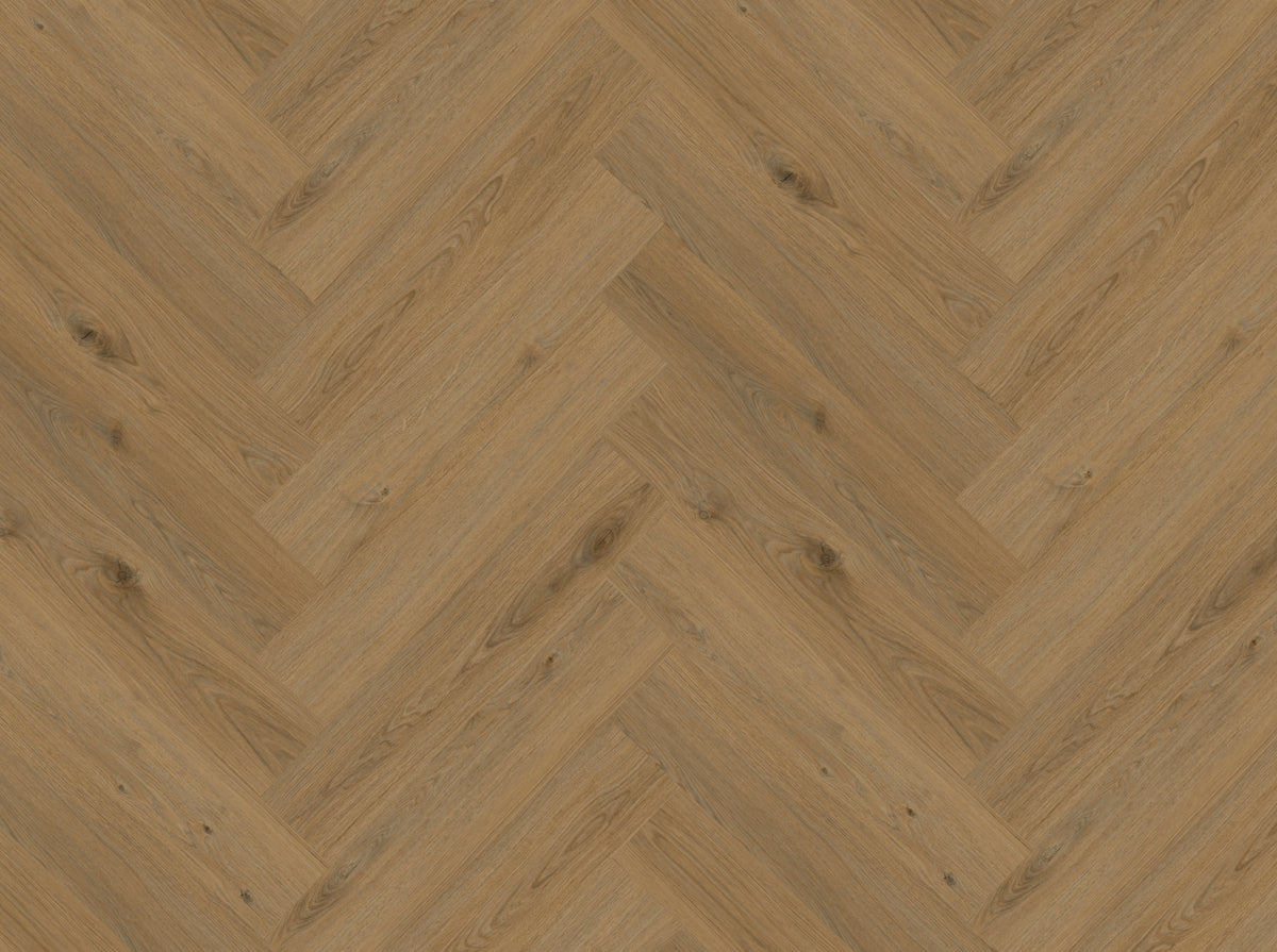 Alva Herringbone Harvest Oak Luxury Vinyl Flooring