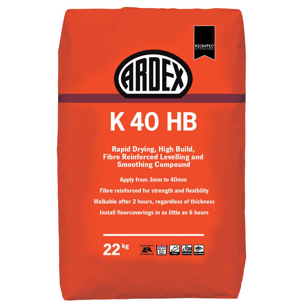 Ardex Screed K40HB Flexible Water Based Screed