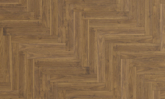 Aspen Herringbone Golden Walnut