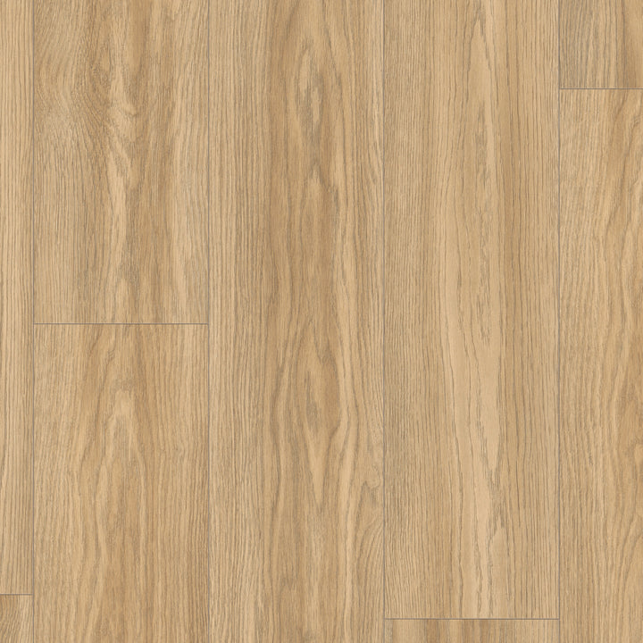 A close up of Hydro Lock Atlantic Honey Oak 8mm Laminate Flooring