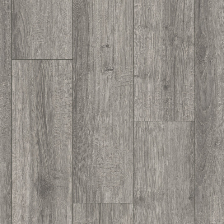 A close up of Hydro Lock Atlantic Shadow Oak 8mm Laminate Flooring