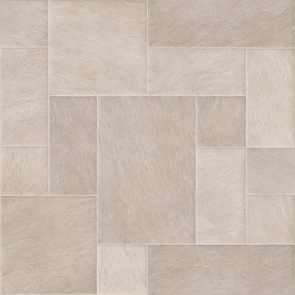 Athena Vinyl Flagstaff Beige Vinyl Flooring