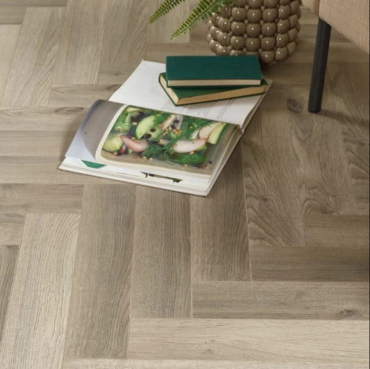 Evolve BLOCKS Herringbone Aalborg SD9933 12mm Laminate Flooring
