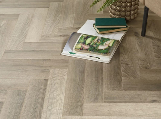 Evolve BLOCKS Herringbone Aalborg SD9933 12mm Laminate Flooring