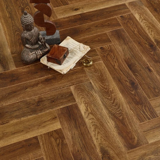 Evolve BLOCKS Herringbone Bergen SD029 12mm Laminate Flooring