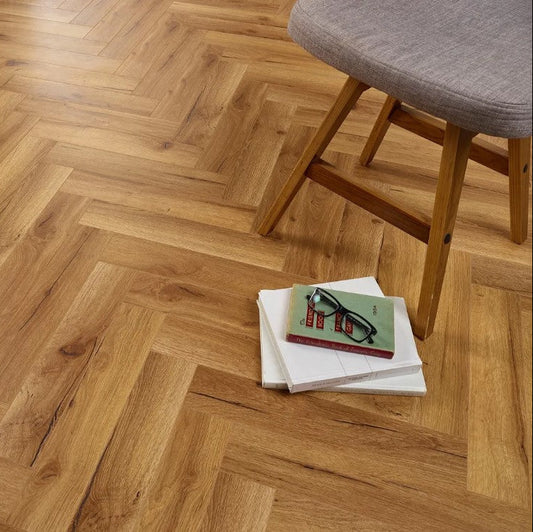 Evolve BLOCKS Herringbone Helsinki SD037 12mm Laminate Flooring