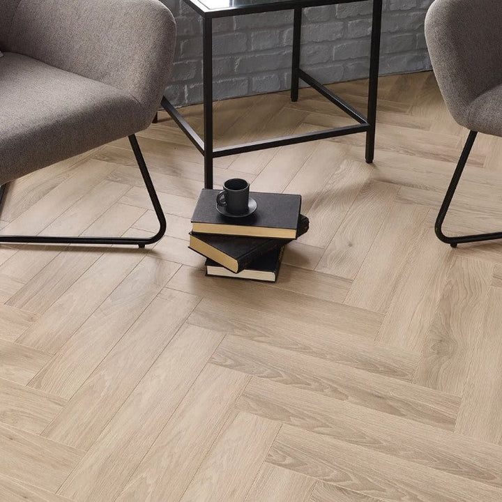 Evolve BLOCKS Herringbone Malmo SD081 12mm Laminate Flooring