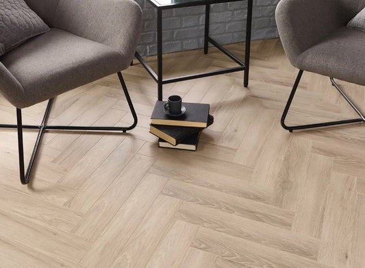 Evolve BLOCKS Herringbone Malmo SD081 12mm Laminate Flooring