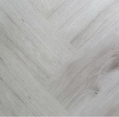 Bonetto Herringbone Chalk Oak Laminate Flooring