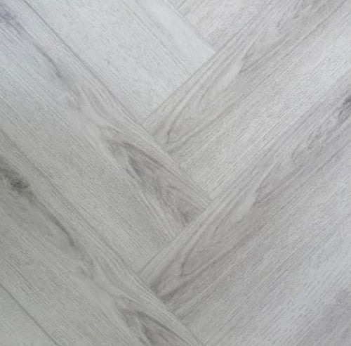Bonetto Herringbone Greystone Oak Laminate Flooring