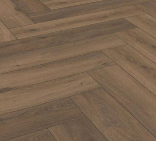 Bonetto Herringbone Smoked Truffle Oak